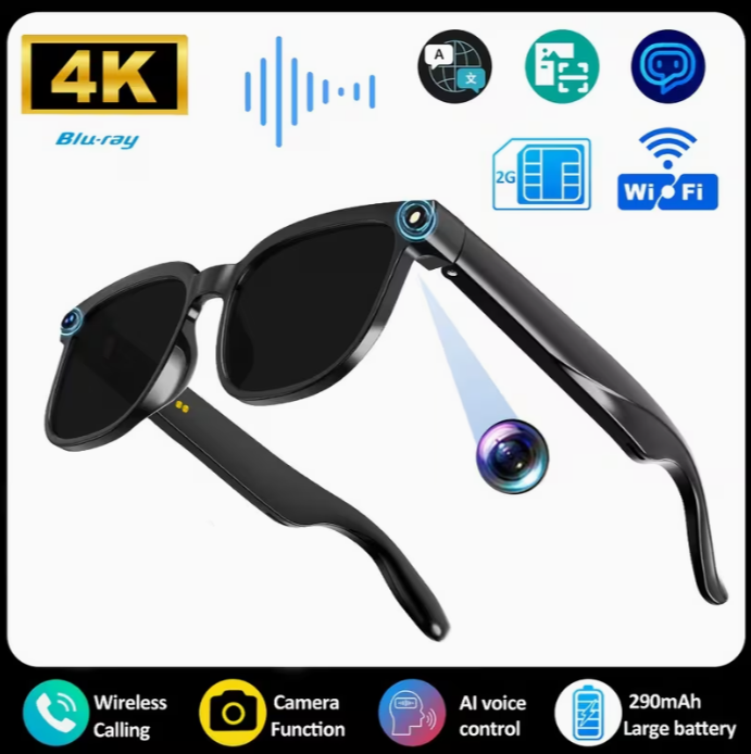 Occhiali da Sole Intelligenti – Musica, Chiamate e Stile