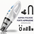 Aspirapolvere Portatile Senza Fili ad Alta Aspirazione Ricaricabile USB